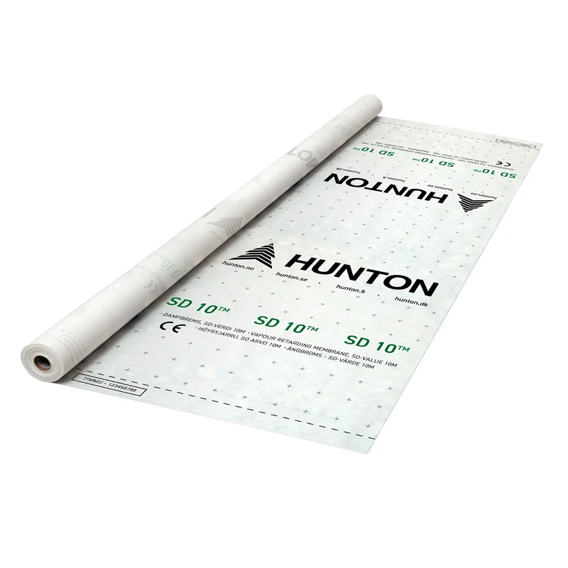 Ångbroms Hunton SD10 75 m² – diffusionsöppen och slitstark