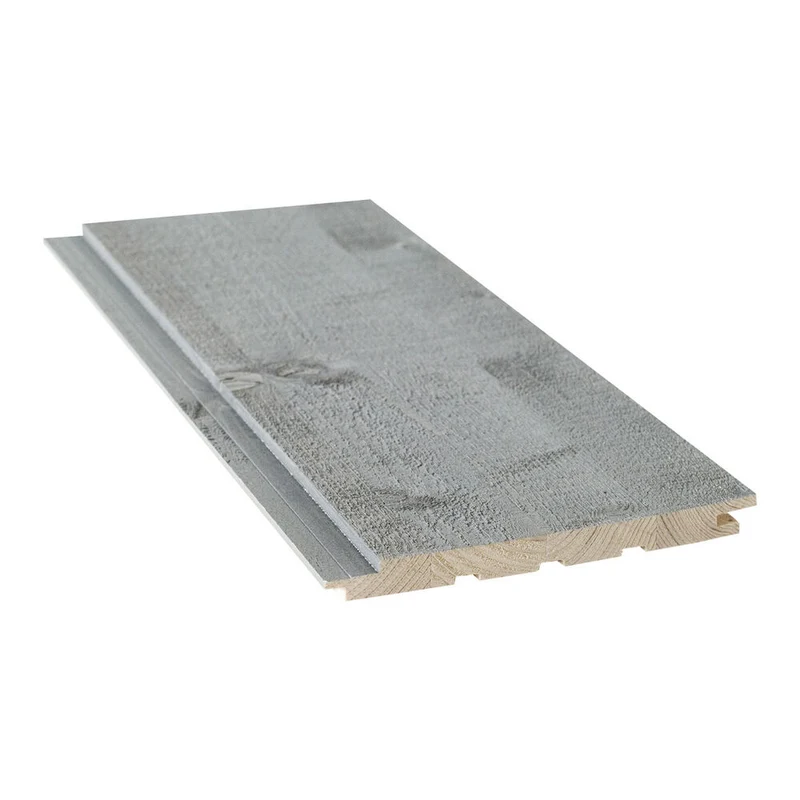 Bastu Struktur 15x176x2350 gran, pärlgrå
