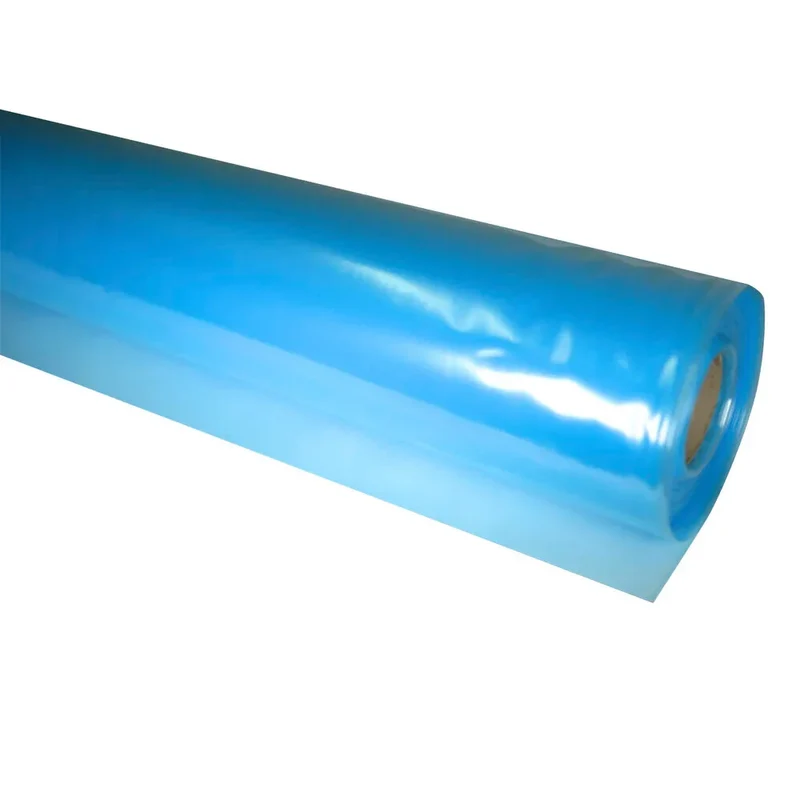 Ångspärrsplast RAW 140 m² – blåtonad byggplast 0,2 mm