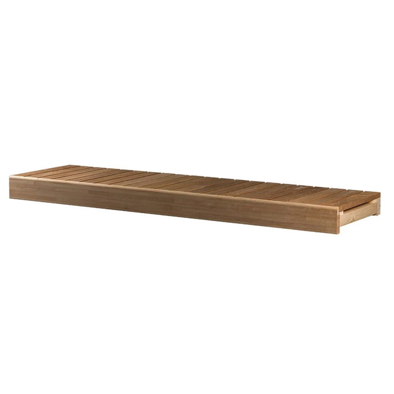 Övre bastulav Morfeus 140x600x2100 mm asp, värmebehandlad