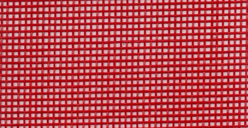 Vinyl Bag Mesh Red 45x90 cm rulle