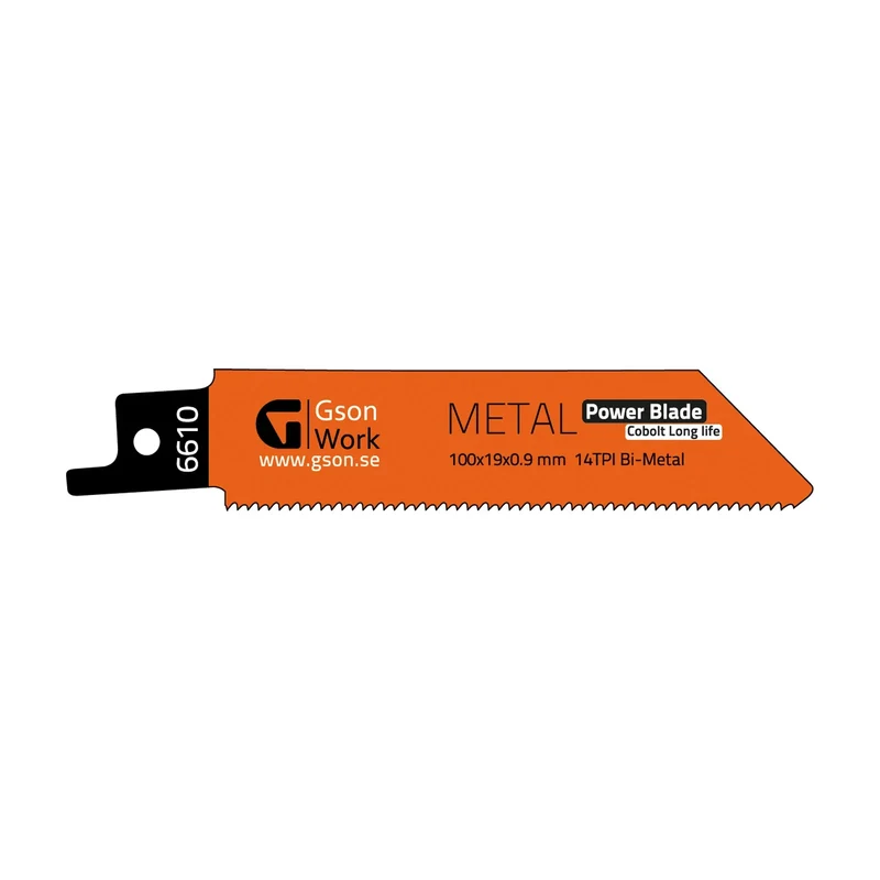 Tigersågblad Gson Metal 100 mm – för metall, 14 TPI