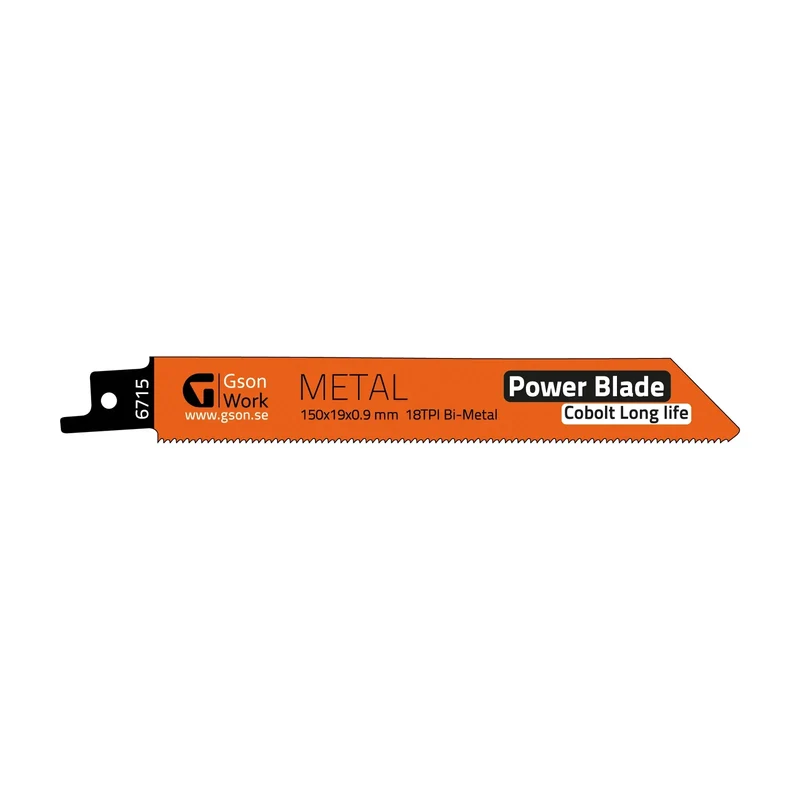Gson Tigersågblad Metal 150 mm – exakt och hållbar metallkapning
