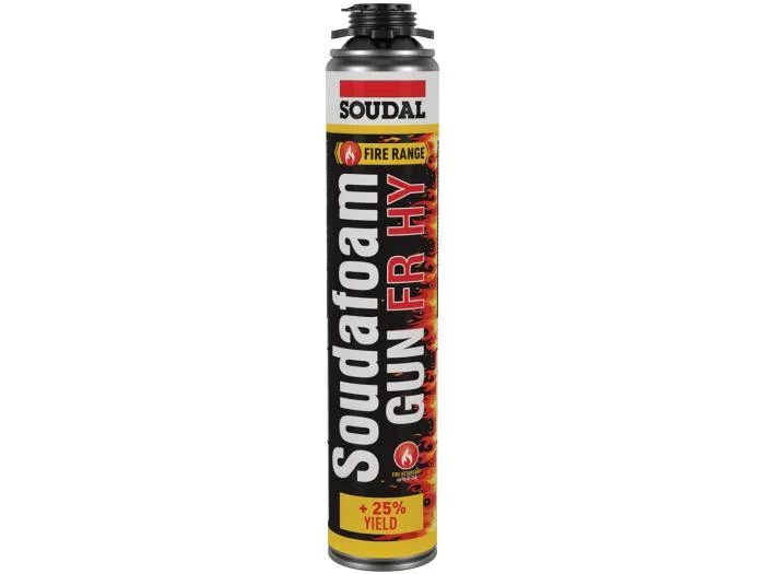 Soudal Soudafoam FR HY Gun – högkapacitets, brandklassat PU-skum