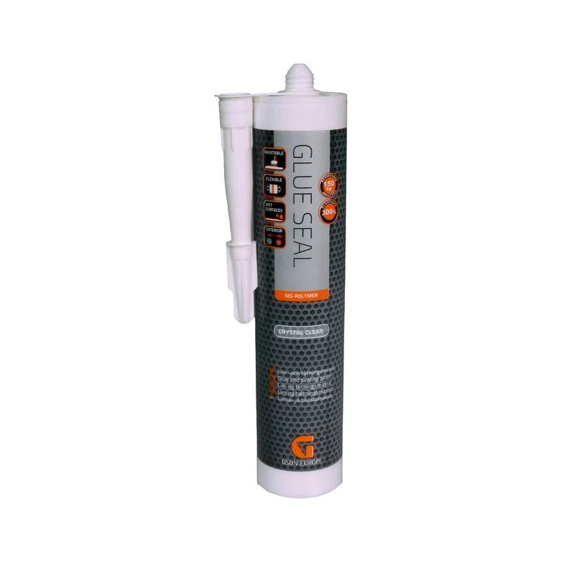 Glue Seal Kristallklar 290 ml – transparent MS-polymerlim & fogmassa