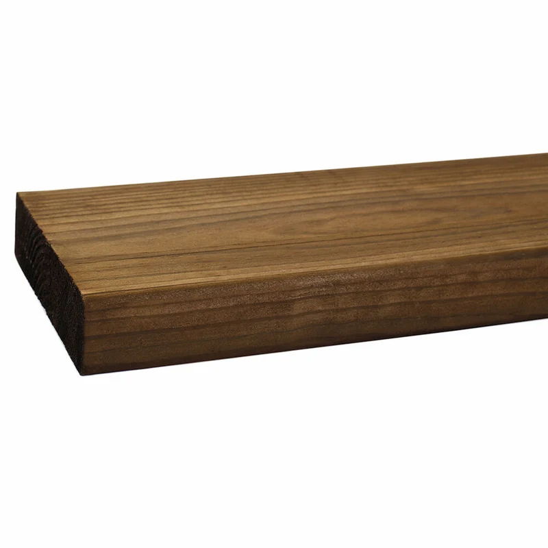 Tryckimpregnerat hyvlat terassvirke 28x95 brunt