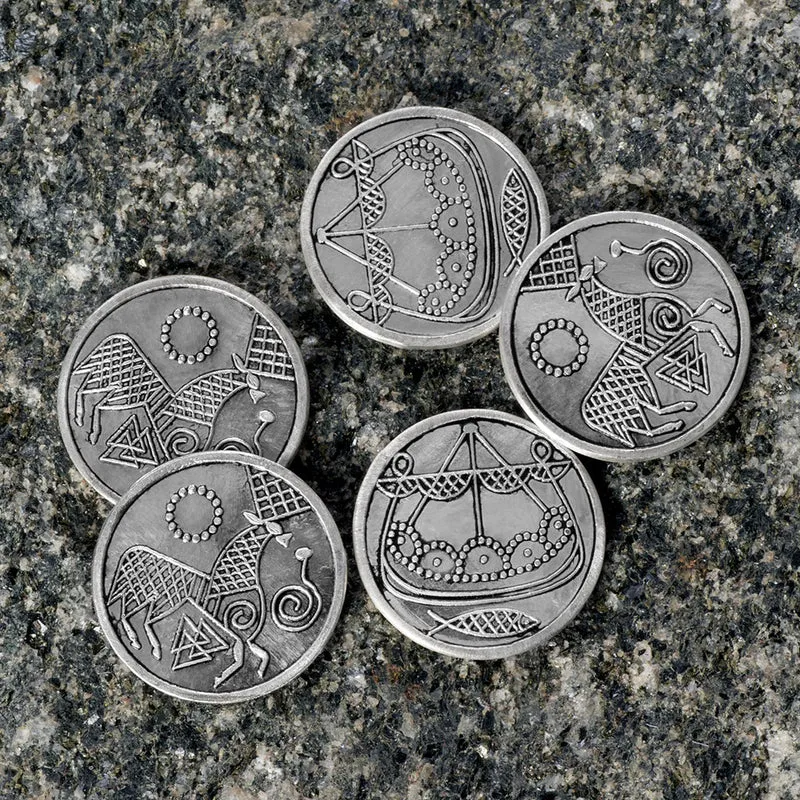 Vikingamynt, Silver