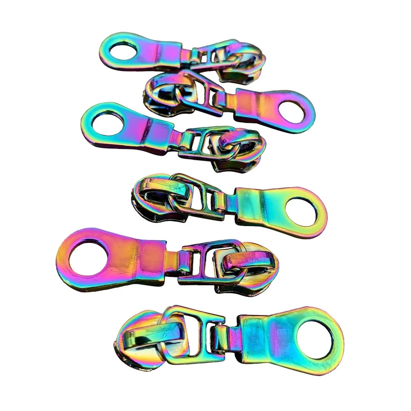 Drager #5 Donut Rainbow Iridiscent 6 st - Sassafras Lane Designs