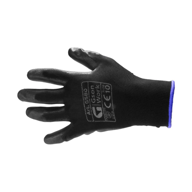 Arbetshandskar Gson PU Palm – PU-doppad, precision och smidighet