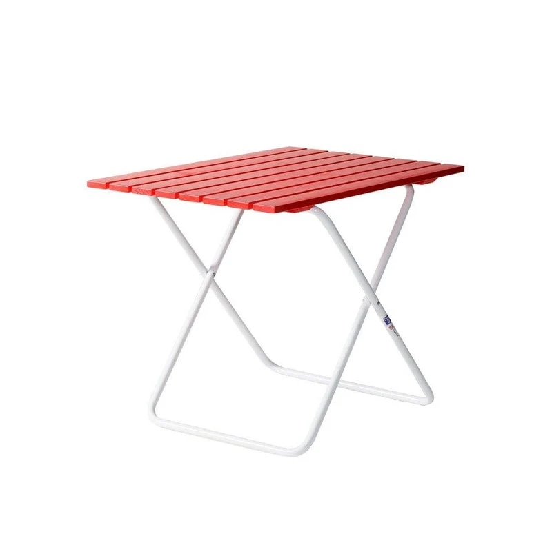 Varax Trädgårsbord Retro 401 Vit/Röd