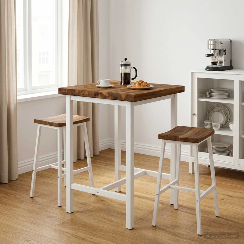 Rektangulärt Bordsskiva 30 x 30 x 3,2 cm Fyrkantig
