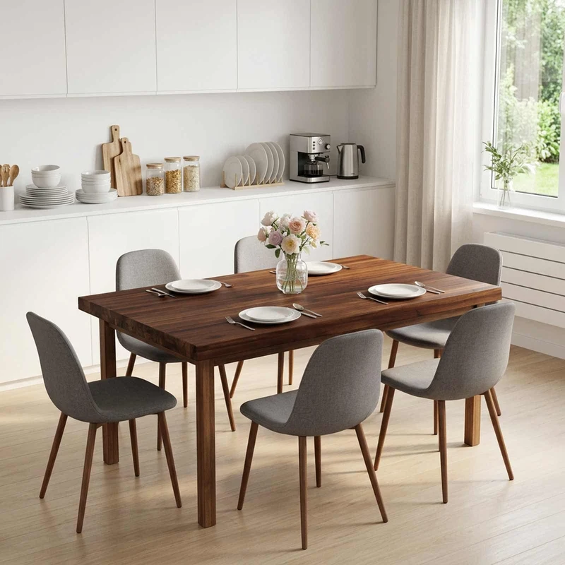 Rektangulärt Bordsskiva 90 x 60 x 3,2 cm Rektangulär