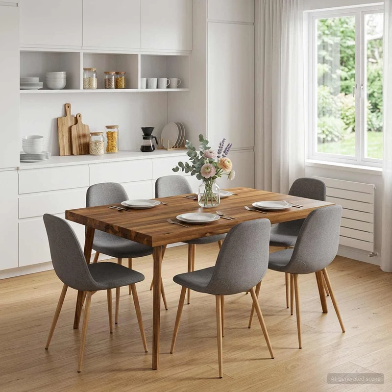 Rektangulärt Bordsskiva 90 x 60 x 3,2 cm Rektangulär