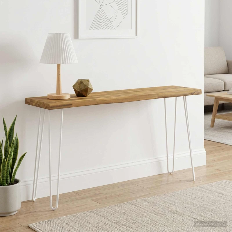 Rektangulärt Bordsskiva 130 x 30 x 3 cm Rektangulär