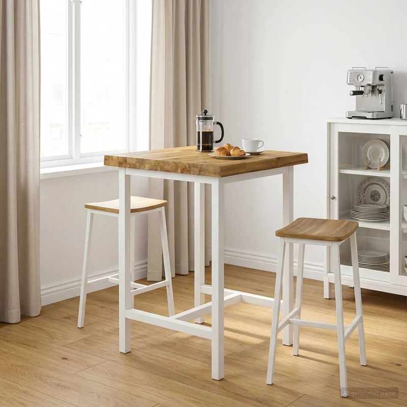 Rektangulärt Bordsskiva 60 x 60 x 3 cm Fyrkantig