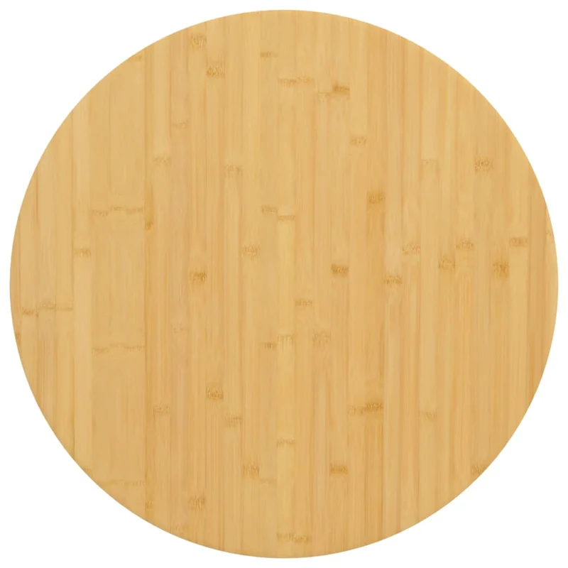 Bordsskiva Ø80x2,5 cm bambu